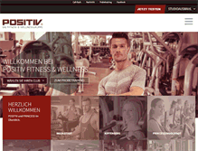 Tablet Screenshot of positiv-gruppe.de